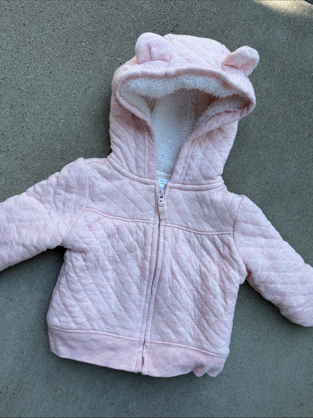 Carters Baby Zip Up Hoodie Jacket | 6-9 months
